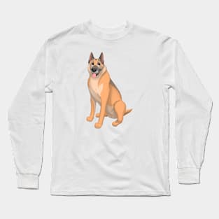 Belgian Malinois Dog Long Sleeve T-Shirt